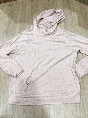 Daily Ritual Dusty Blush Hooded Pullover